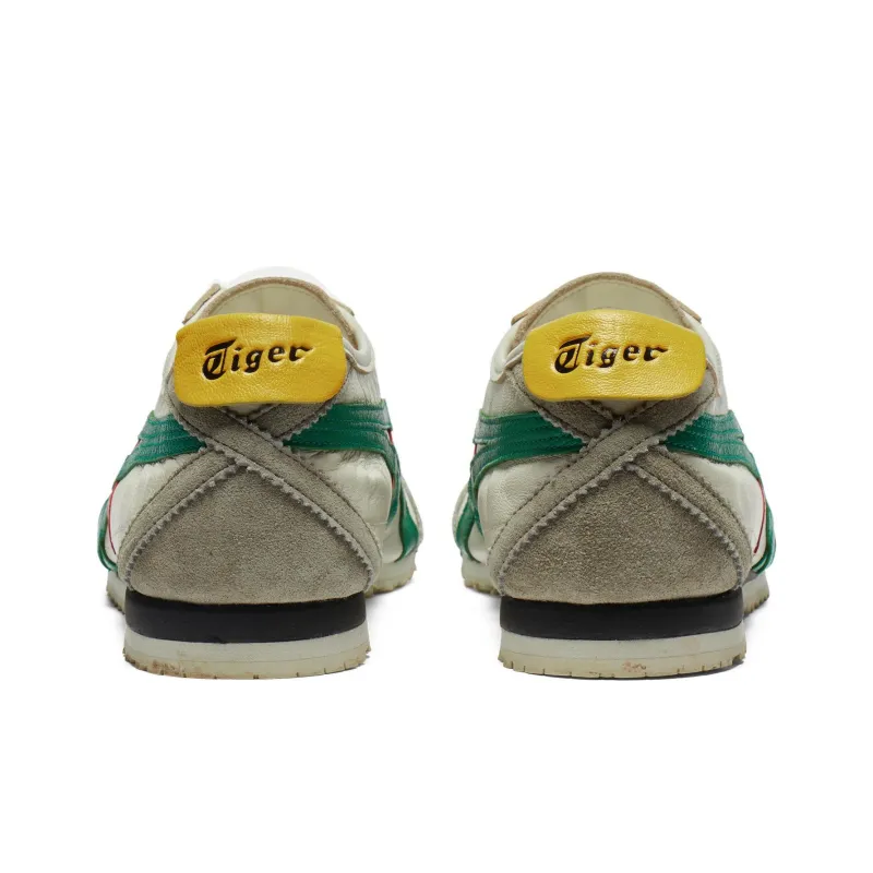 Onitsuka Tiger MEXICO 66 Anti Slip Wear Resistant Low Top Casual Shoes Unisex Beige Green-4
