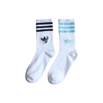 Adidas Originals Mid Calf Socks Unisex 2 Pack