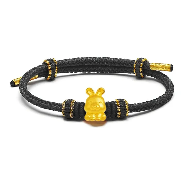 QIANCHANG Gold Bracelet Unisex-17