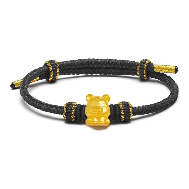 QIANCHANG Gold Bracelet Unisex-16