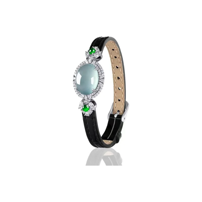 Noritake Ice Glutinous Jadeite Bracelets Unisex-2
