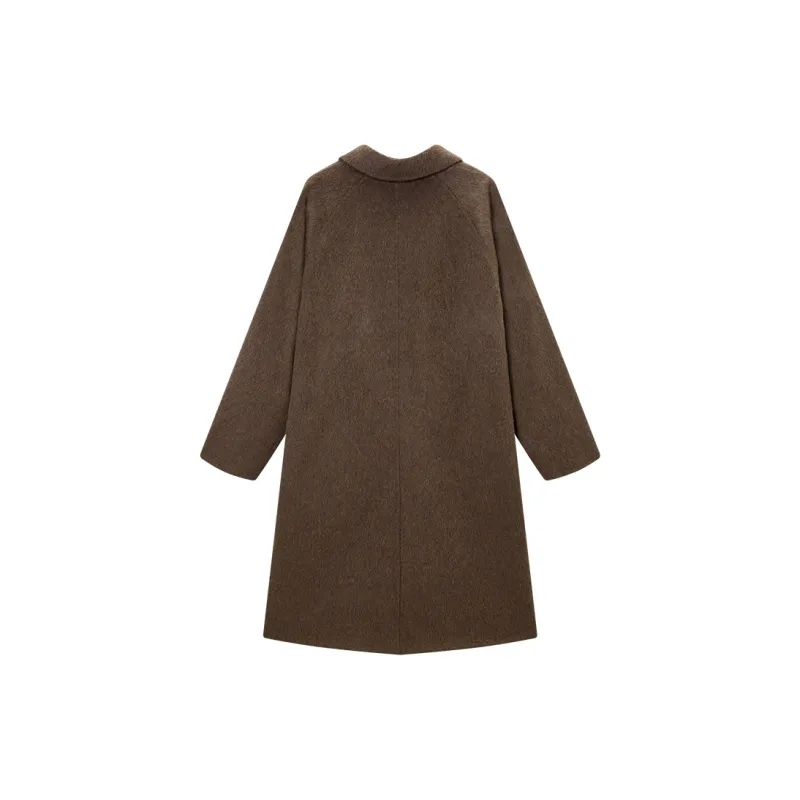 NPC Double Sided Wool Long Woolen Coat Unisex-3