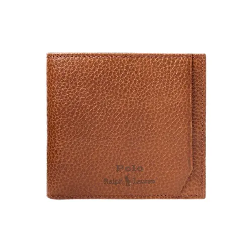Polo Ralph Lauren Cow Leather Wallet Men's Brown