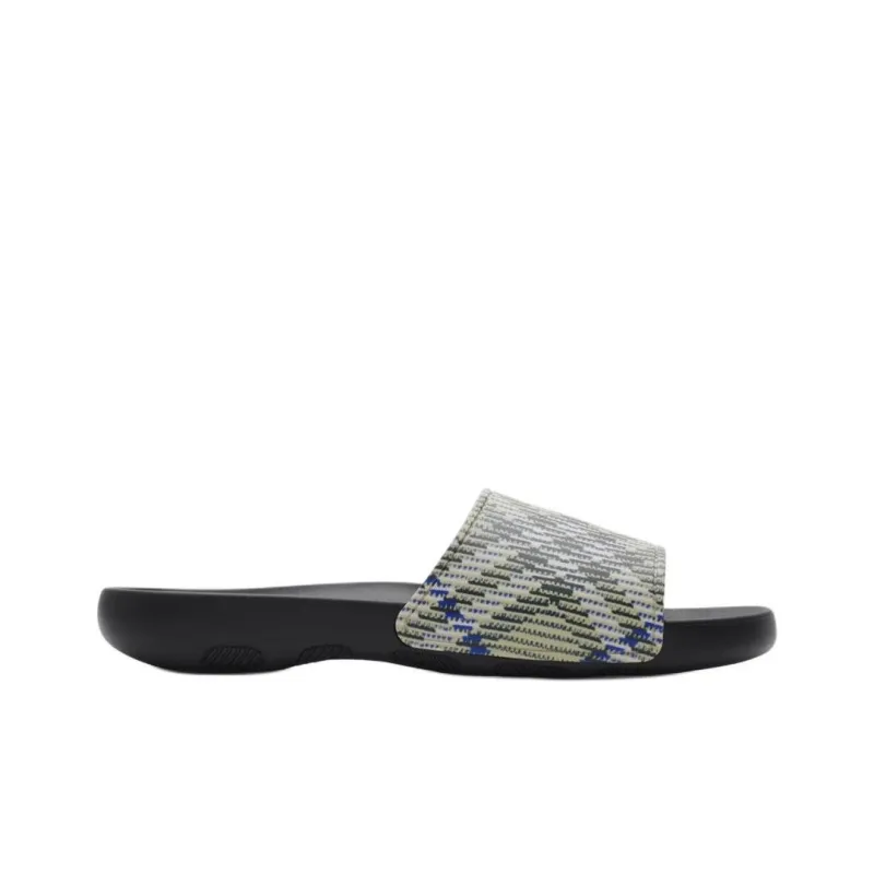 Burberry EVA Abrasion Resistant Slide Slippers Men's Black-1