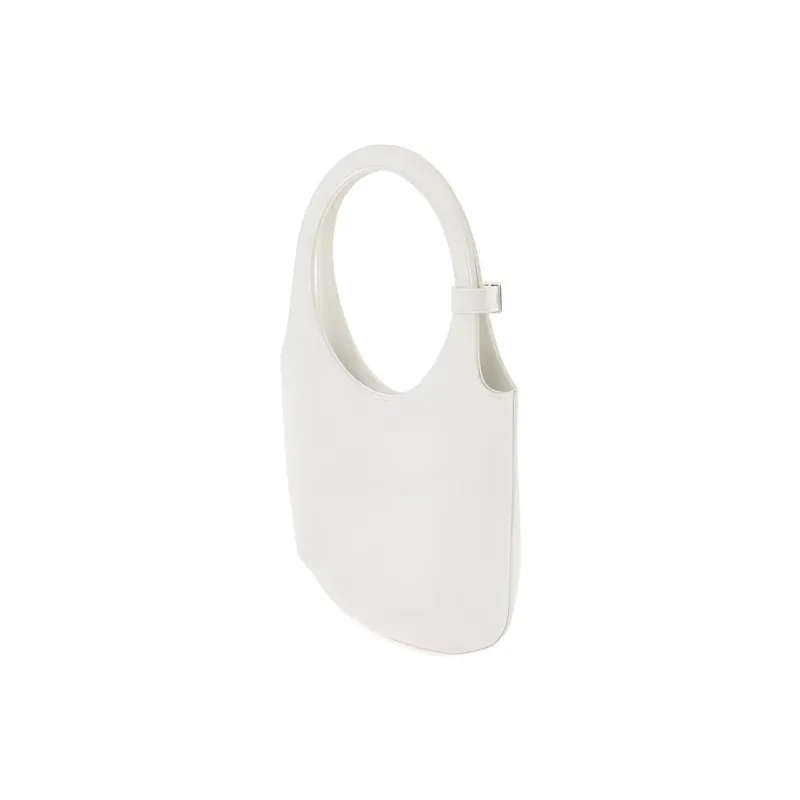 COURREGES Holy Leather Bag 'White'-3