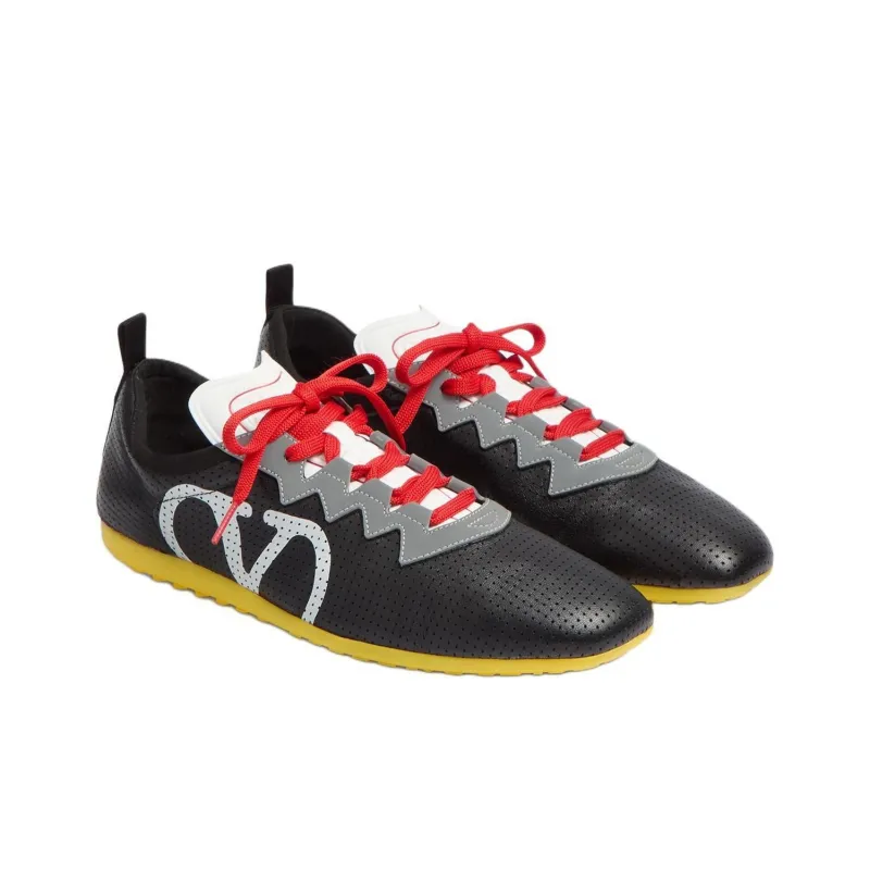 Valentino VLogo Signature Lace Up Sneakers-2