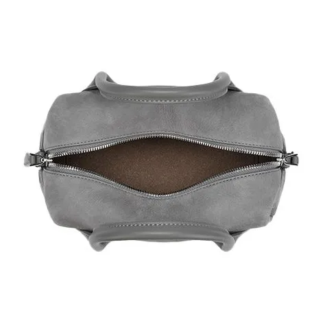 ZESH Calfskin One Shoulder Handbag Trumpets Women's Concrete Gray-4