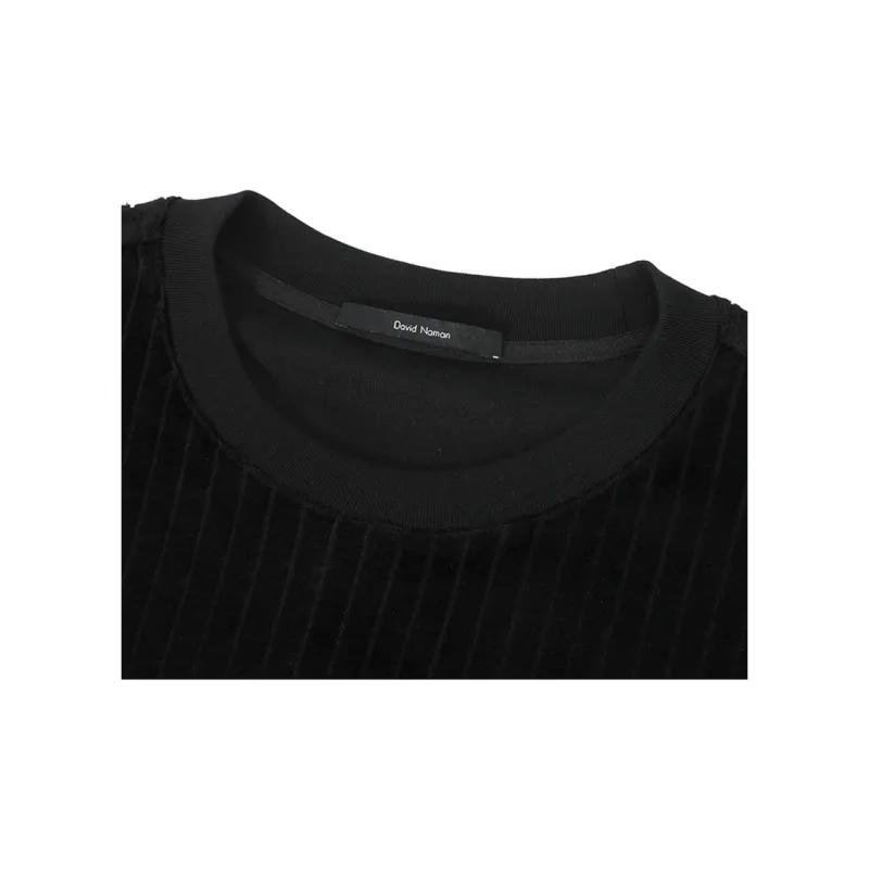 DAVID NAMAN Sweatshirt Men's Black-2