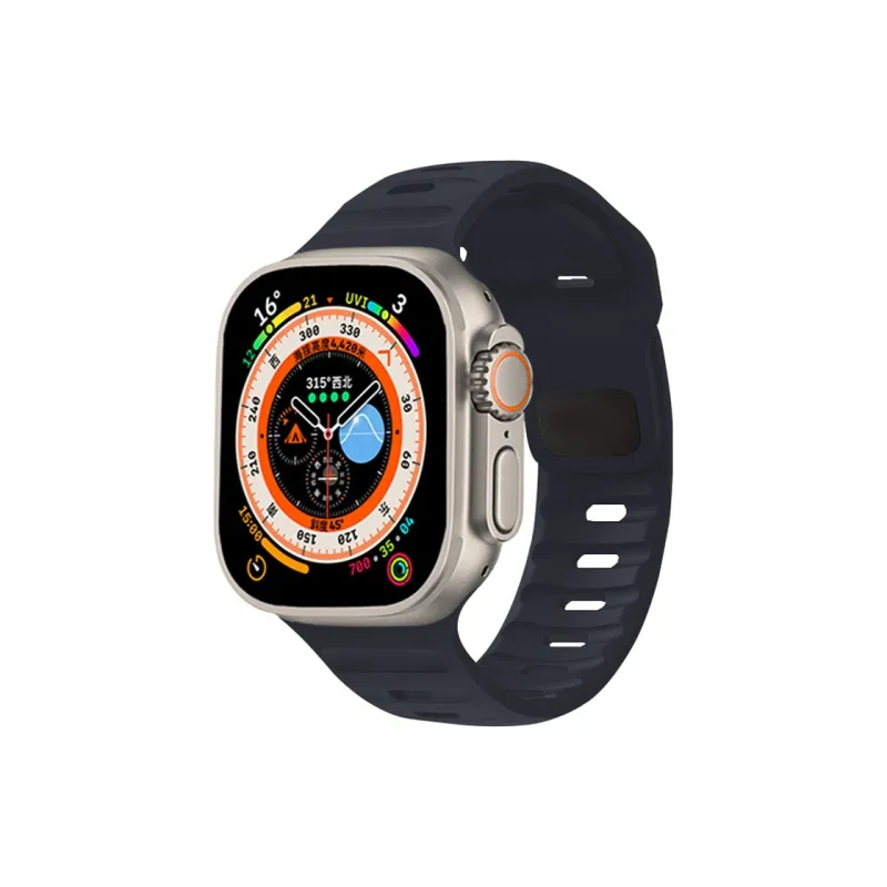 ZHENGGUANG Watch Band Apple Compatibility Silicone Material-3