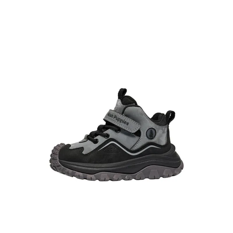 Hush Puppies Anti Slip And Wear Resistant Warm Mid Top Kids Lifestyle Shoes Kids'-6
