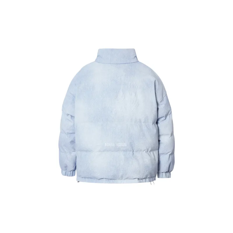 JACK JONES· x NBA Puffer Jacket Men's Light Blue Gray-1