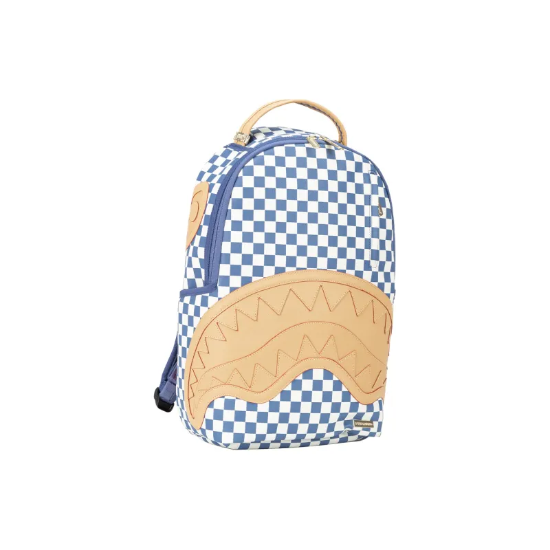 SPRAYGROUND PVC Polyvinyl Chloride Backpack Large Size Unisex Blue-1