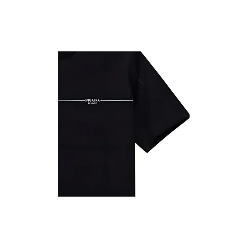 PRADA T Shirts Men Black-2