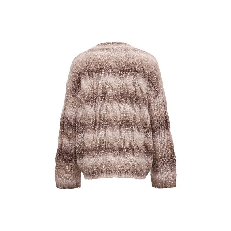 ONLY Knitwear Women's Seaweed Brown-1