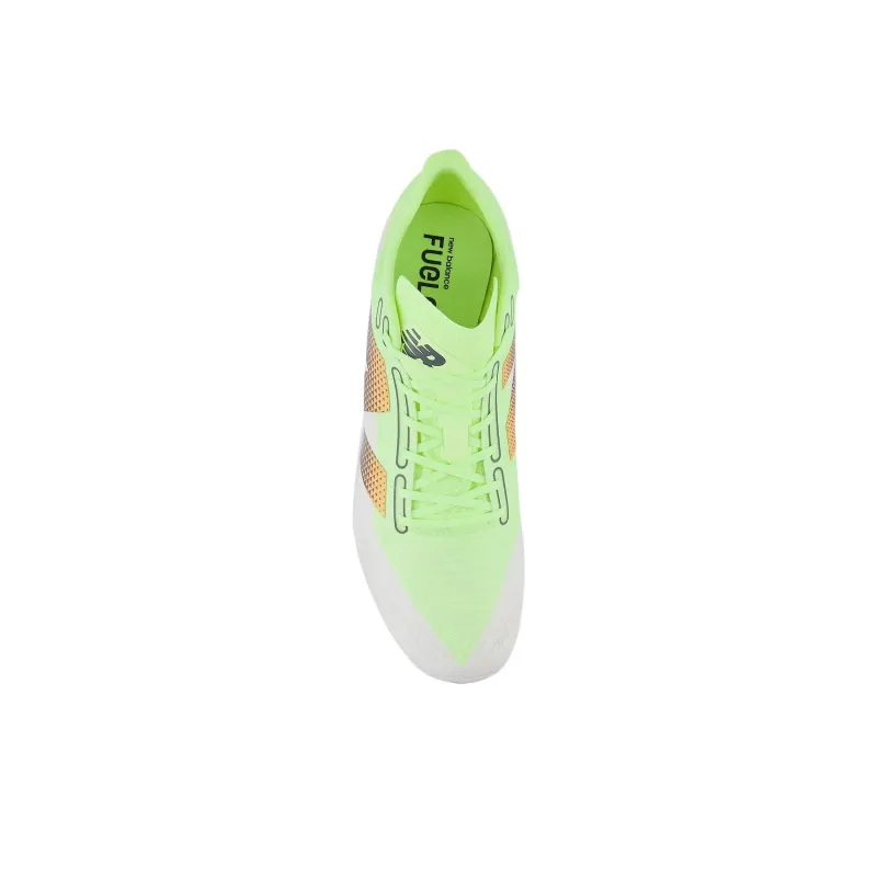 New Balance FuelCell MD500 V9 Bleached Lime Glo Graphite White-3
