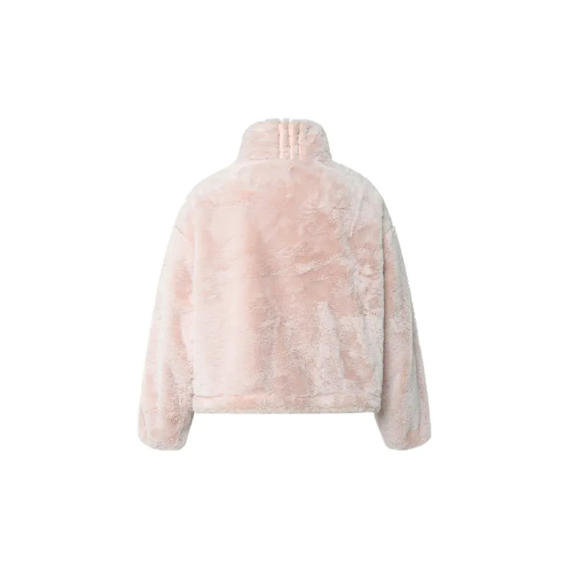 Adidas Velvet feel Coat Women's Pink-1