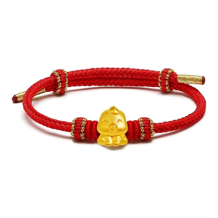 QIANCHANG Gold Bracelet Unisex-11