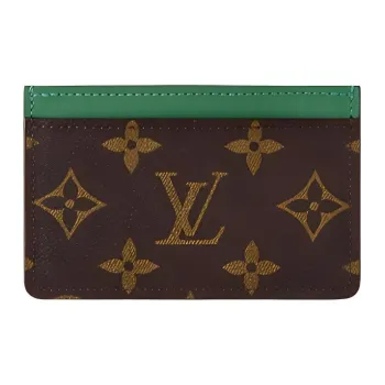 LOUIS VUITTON Card Holder Pm Colormania Green
