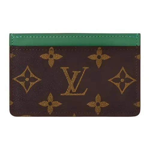 LOUIS VUITTON Card Holder Pm Colormania Green