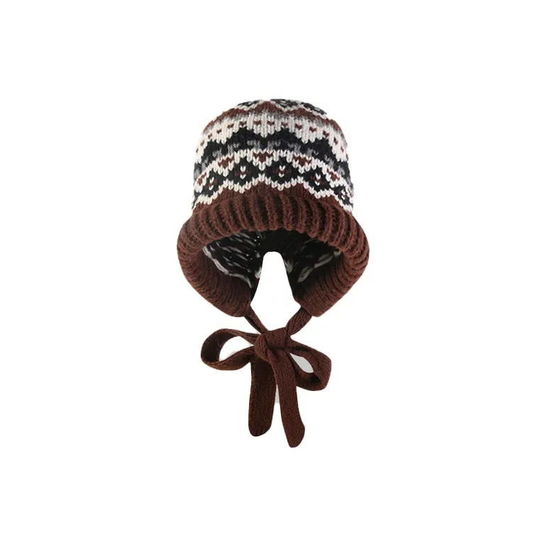 MUSTKOO Acrylic Knitted Hat Women's-1