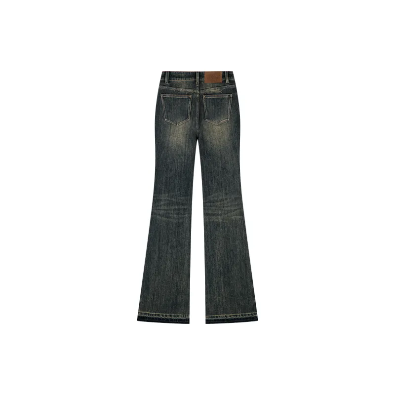 UOOYAA Jeans Women's Denim Blue-1