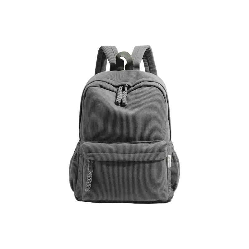 BSELEON Corduroy Backpack Regular Unisex Multicolor-10