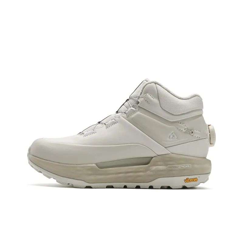 FILA BOA EXPLORER 2 Wear Resistant High Top Running Shoes Women's Bright Gray-0