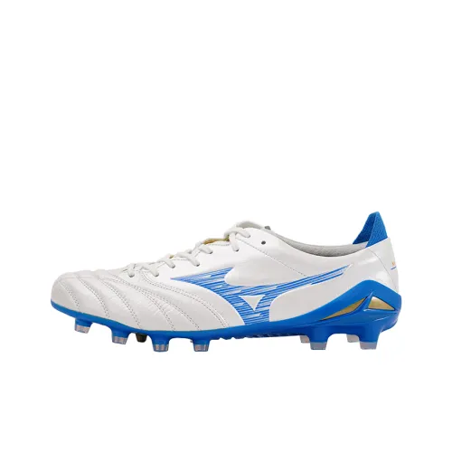 Mizuno Morelia Neo 4 Wear Resistant Soccer Shoes Unisex White