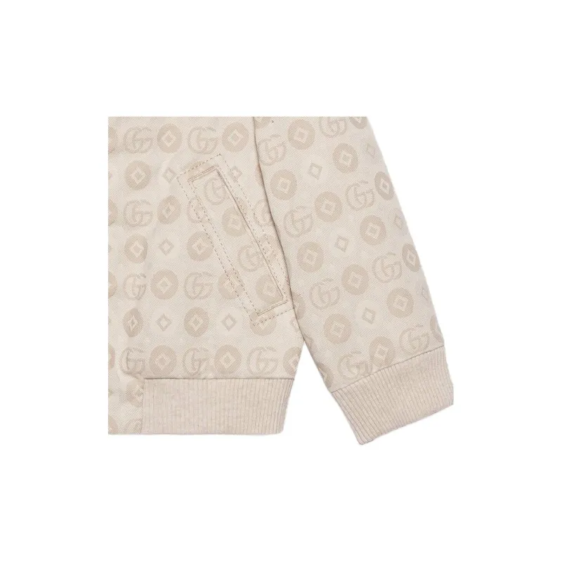 GUCCI Zip Up Long Sleeved Bomber Jacket-4