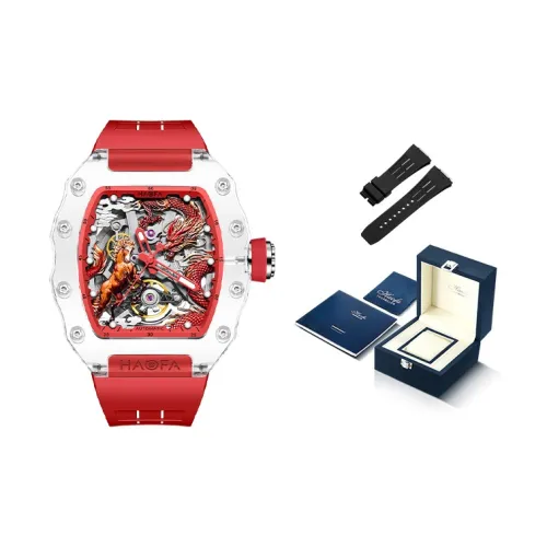 HaofaTourbillon Automatic Mechanical Movement Watch Men's Watches Cut-Out Dial