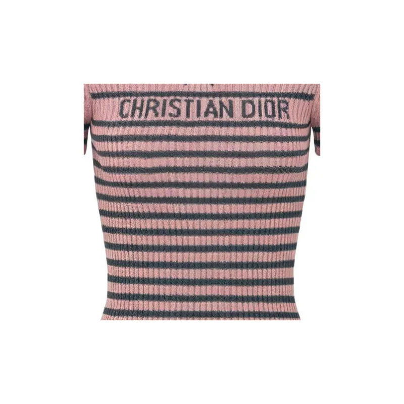 DIOR DIORIVIERA Crop Tops Women's Pink-4