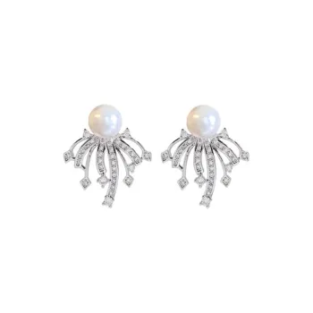 CARAT'S DIARY Faux Pearl Earrings Women's