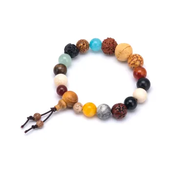 Listen To The Flowers Bloom Bodhi Root Bracelets Unisex