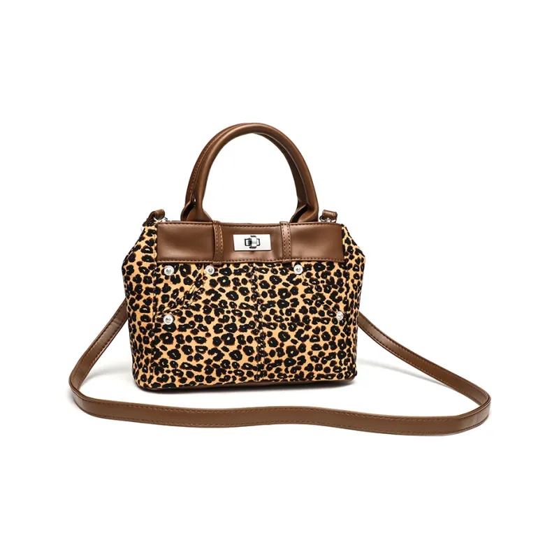 TAMATHA PU Crossbody Handbags Women's Coffee-4