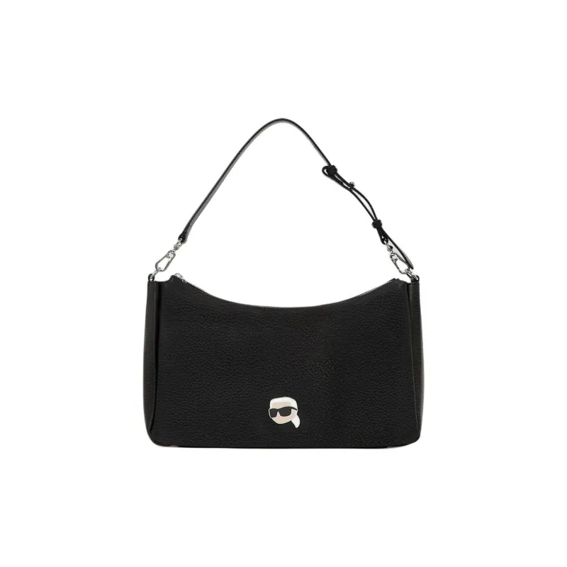 Karl Lagerfeld Ikon Pebbled Shoulder Bag-0