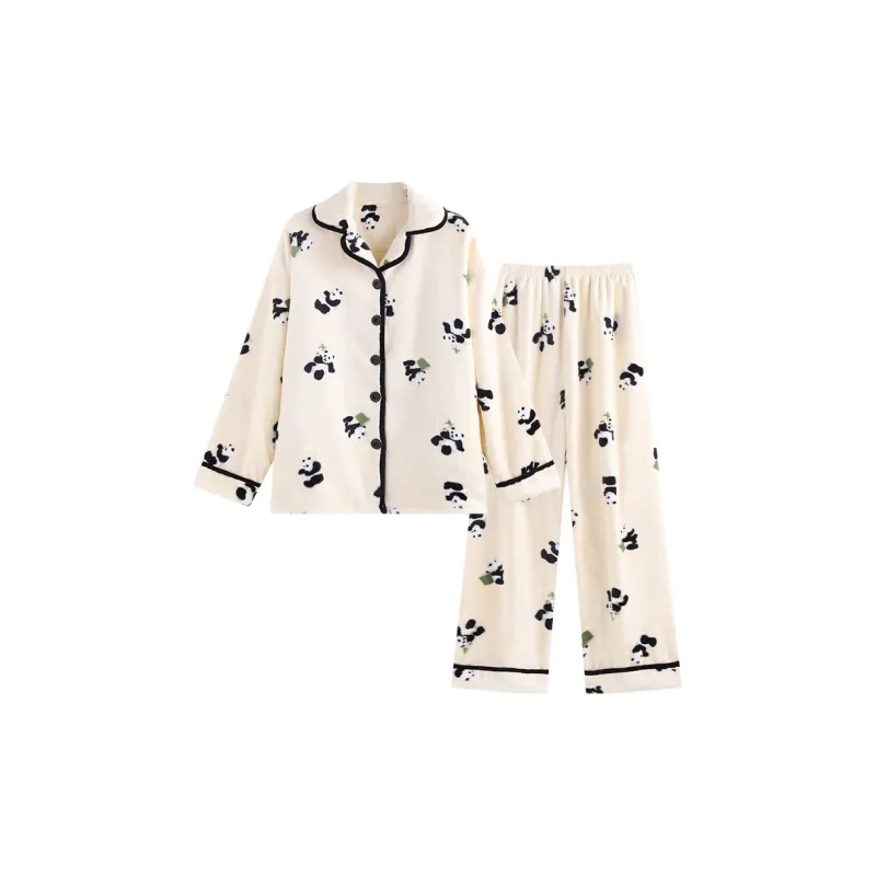 Wabi Town Pajama Set Women's Image Color-0