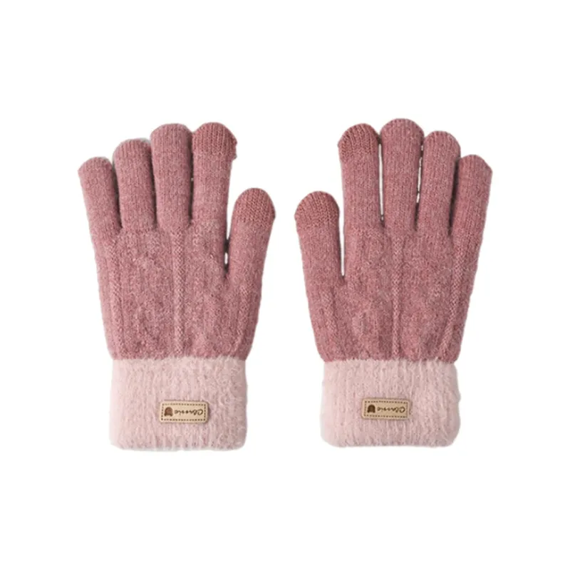 PALBAS Acrylic Knit Gloves Unisex-0