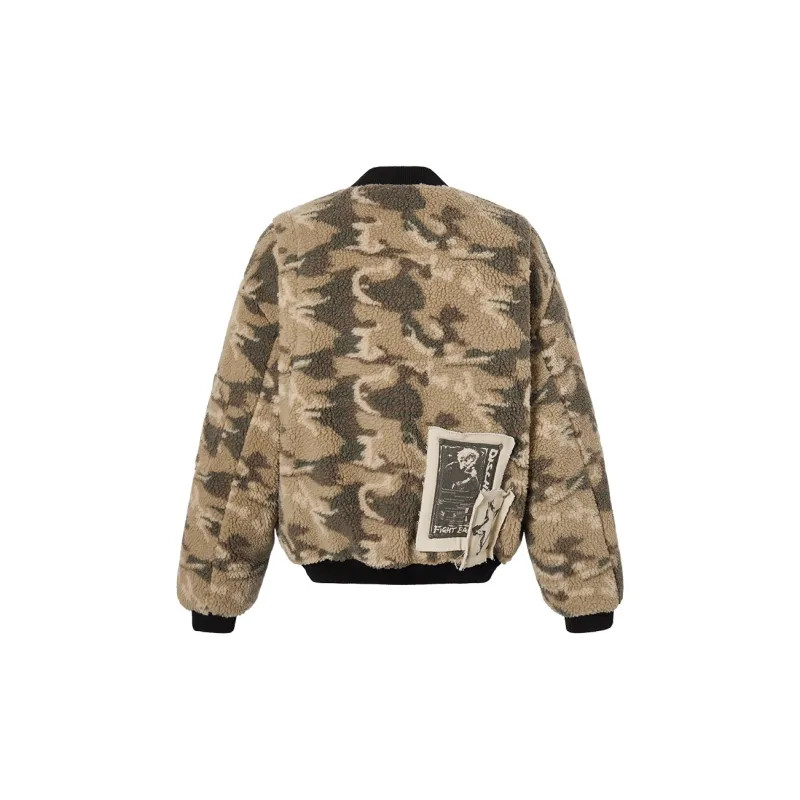 EPTISON FW24 Puffer Jacket Unisex Camouflage Khaki-1
