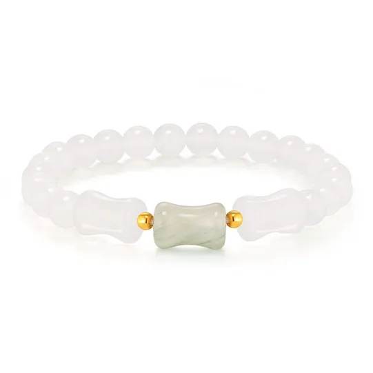 CHINA GOLD Chalcedony Bracelets Women's-0