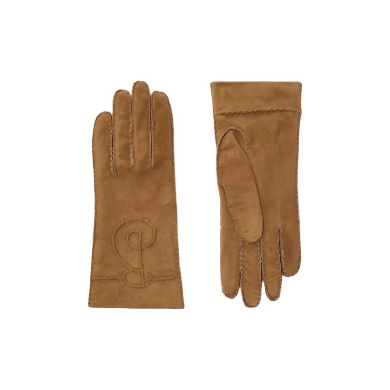 Burberry Suede Gloves-1