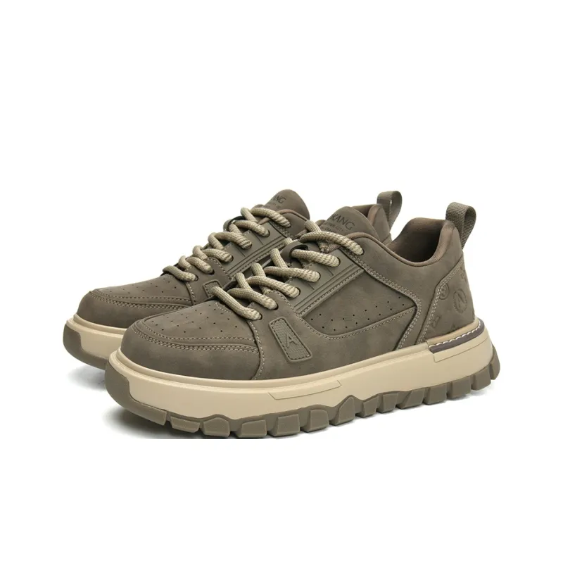 AOKANG Dunk Series Height Increasing Wear-Resistant Slip-Resistant Low-Top Skateboard Shoes Men's Exclusive Box-8