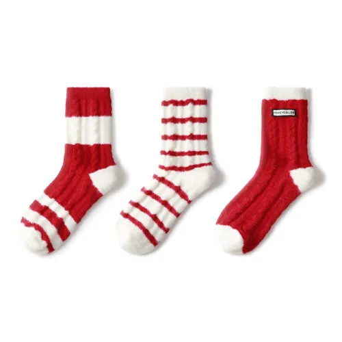 Primeet Mid Calf Socks Women's 3 Pack