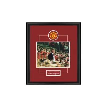 Three For Football Fan Supplies Includes SA Certificate Framed