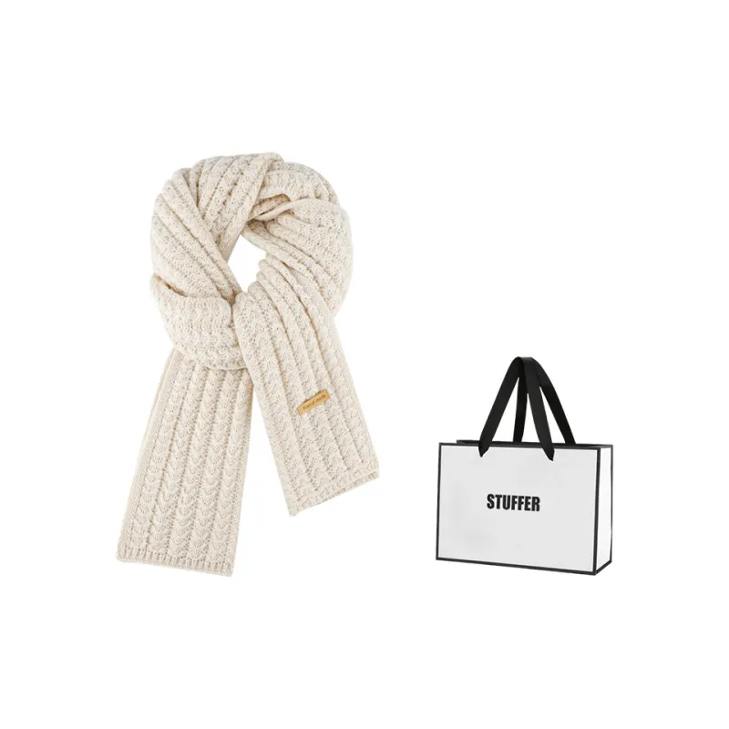 STUFFER Knit Scarves Unisex-12