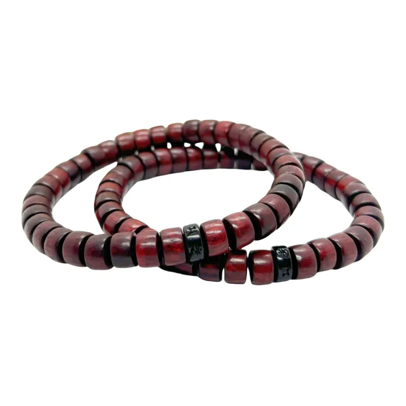 ZANJICHUANQI Sandalwood Bracelets Unisex-5