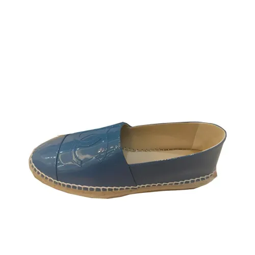 CHANEL 22A Early Autumn Espadrilles Women's Blue