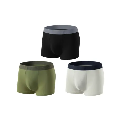 Qiao Ni Tong Underpants Men's 3 Pack
