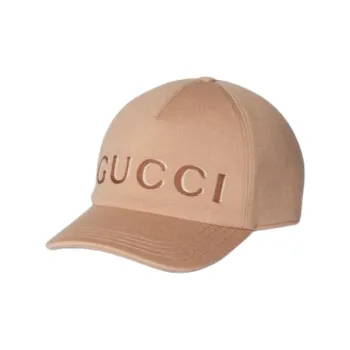 GUCCI Embroidered Wool Baseball Cap