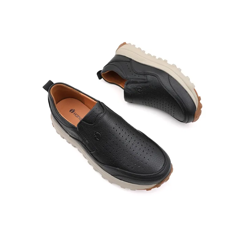 HANG TEN Men's Casual Shoes Men Low Top Black-5