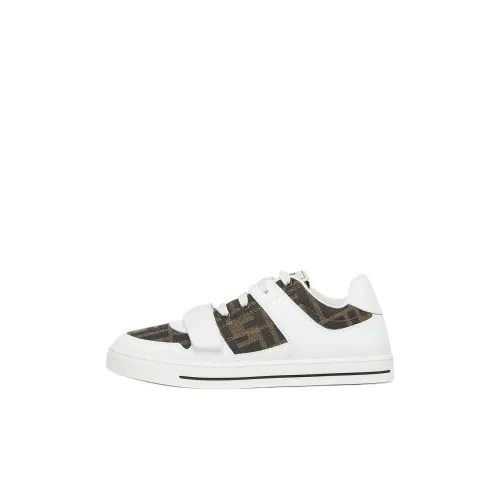 FENDI Low Top Kids' Skateboarding Shoes White Kids'
